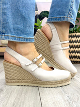Load image into Gallery viewer, Unisa | Cyntia | Espadrille Slingback Wedge