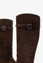 Load image into Gallery viewer, Unisa | Edeli | Brown Suede Long Boot