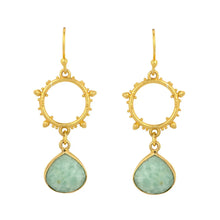 Load image into Gallery viewer, Ashiana | Allegra Amazonite Earrings