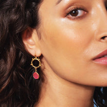 Load image into Gallery viewer, Ashiana | Allegra Pink Jade Earrings