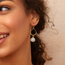 Load image into Gallery viewer, Ashiana | Bay Reef Earrings | White Chalcedony