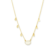 Load image into Gallery viewer, Ashiana | Summer Necklace | White Chalcedony