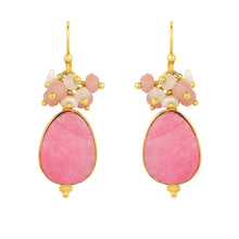 Load image into Gallery viewer, Ashiana | Willow Earrings | Pink Jade