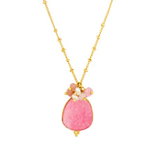 Load image into Gallery viewer, Ashiana | Willow Necklace | Pink Jade