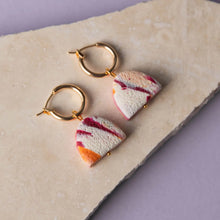 Load image into Gallery viewer, Blurred Shape | Hoop Earrings