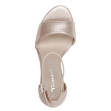 Load image into Gallery viewer, Tamaris | Rose Metallic Sandal