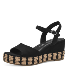 Load image into Gallery viewer, Marco Tozzi | Suede Wedge Sandal