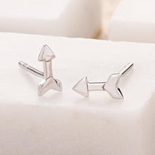 Load image into Gallery viewer, SP Arrow Stud Earrings