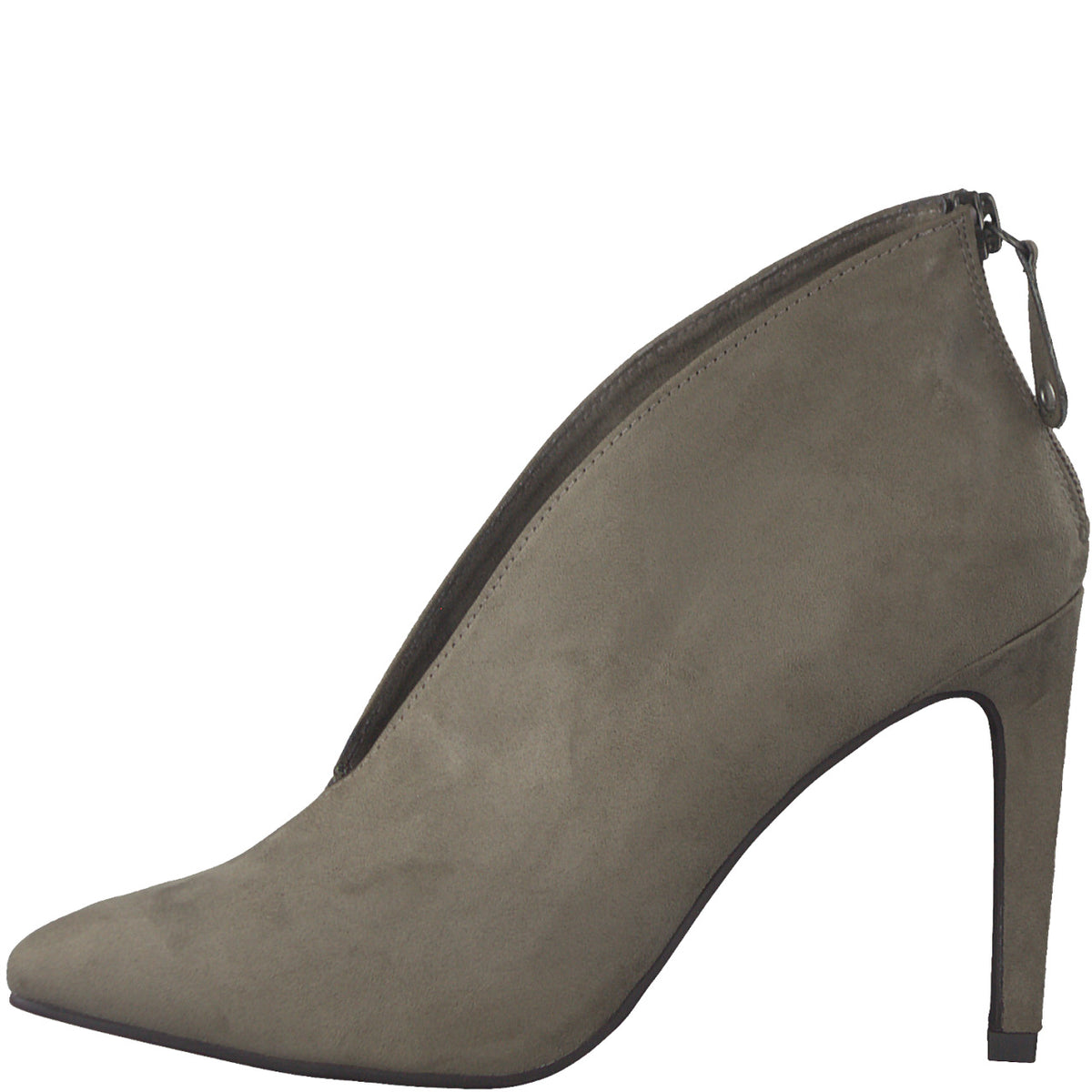 Marco Tozzi Deep V Ankle Boot RED FOOTWEAR
