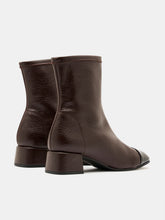 Load image into Gallery viewer, Miss Elastic | Brigite Round Toe Ankle Boot