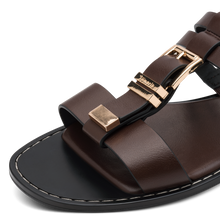 Load image into Gallery viewer, Tamaris | Simple Chocolate Slide Sandal