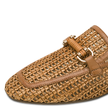 Load image into Gallery viewer, Tamaris | Raffia Backless Loafer