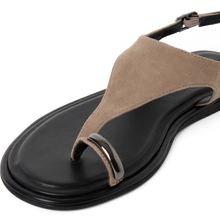 Load image into Gallery viewer, Tamaris | Simple Suede Toe Loop Sandal