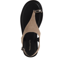 Load image into Gallery viewer, Tamaris | Simple Suede Toe Loop Sandal