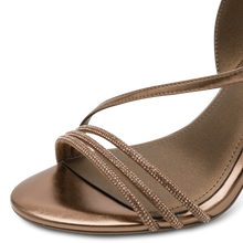 Load image into Gallery viewer, Tamaris | Copper Bronze Metallic Sandals