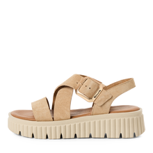 Load image into Gallery viewer, Tamaris | Suede Flatform Sandal