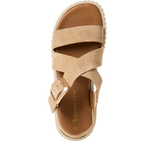 Load image into Gallery viewer, Tamaris | Suede Flatform Sandal
