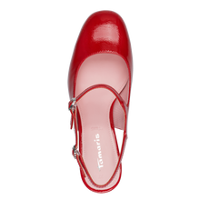 Load image into Gallery viewer, Tamaris | Patent Slingback Heeled Pump