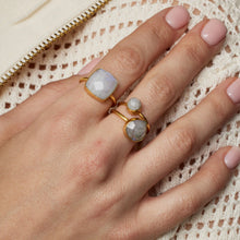Load image into Gallery viewer, Ashiana | Dotty Ring | Moonstone