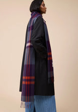 Load image into Gallery viewer, Lambswool Scarf | Modern Tartan | Coming soon
