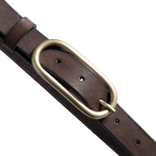 Load image into Gallery viewer, Depeche | Narrow Belt | Chocolate | COMING SOON