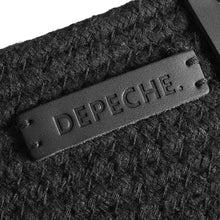 Load image into Gallery viewer, Depeche | Raffia | Stripe Shopper