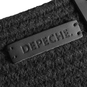 Depeche | Raffia | Stripe Shopper