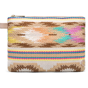 Depeche | Embroidered | Clutch