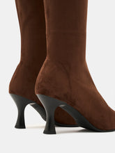 Load image into Gallery viewer, Miss Elastic | Zeta Pull on Stretch Long Boot