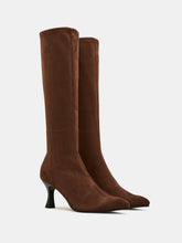 Load image into Gallery viewer, Miss Elastic | Zeta Pull on Stretch Long Boot