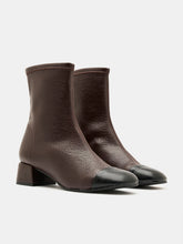 Load image into Gallery viewer, Miss Elastic | Brigite Round Toe Ankle Boot
