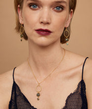 Load image into Gallery viewer, Ashiana | Cadiz Earrings | Labradorite