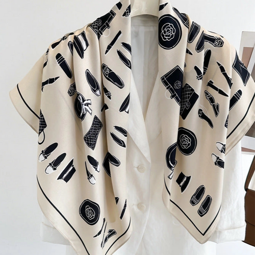 Square Scarf | Accessories | Monochrome