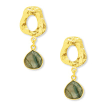 Load image into Gallery viewer, Ashiana | Mabel Earrings | Labradorite