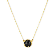 Load image into Gallery viewer, Ashiana | Petite Necklace | Navy Sunstone
