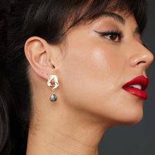 Load image into Gallery viewer, Ashiana | Mabel Earrings | Labradorite