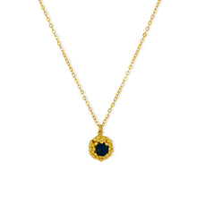 Load image into Gallery viewer, Ashiana | Maine Flower Necklace | Black Onyx