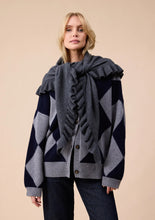 Load image into Gallery viewer, Merino Wool Triangle Ruffle Scarf | Large