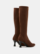 Load image into Gallery viewer, Miss Elastic | Zeta Pull on Stretch Long Boot