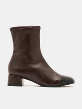 Load image into Gallery viewer, Miss Elastic | Brigite Round Toe Ankle Boot