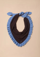 Load image into Gallery viewer, Merino Wool Triangle Ruffle Scarf | Large
