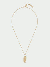 Load image into Gallery viewer, Tutti | Organic Tag Pendant Necklace | Freshwater Pearl