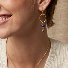 Load image into Gallery viewer, Ashiana | Cadiz Earrings | Navy