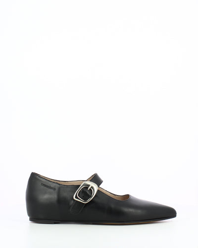 Wonders | Triana | Pointed Leather Pump | Black
