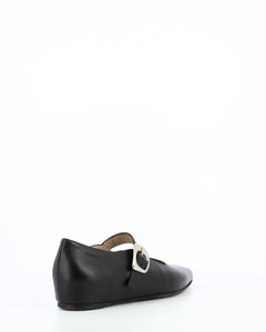Wonders | Triana | Pointed Leather Pump | Black