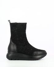 Load image into Gallery viewer, Wonders | UltraFly | Sportsluxe Ankle Boot | Black