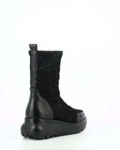 Wonders | UltraFly | Sportsluxe Ankle Boot | Black