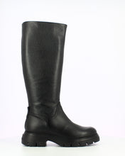 Load image into Gallery viewer, Wonders | Bones | Long Leather Boot | Black