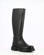Load image into Gallery viewer, Wonders | Bones | Long Leather Boot | Black
