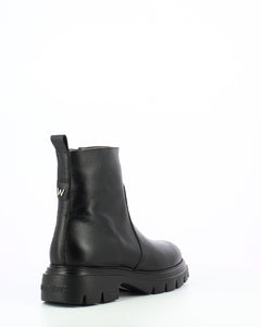 Wonders | Bones | Ankle Leather Boot | Black
